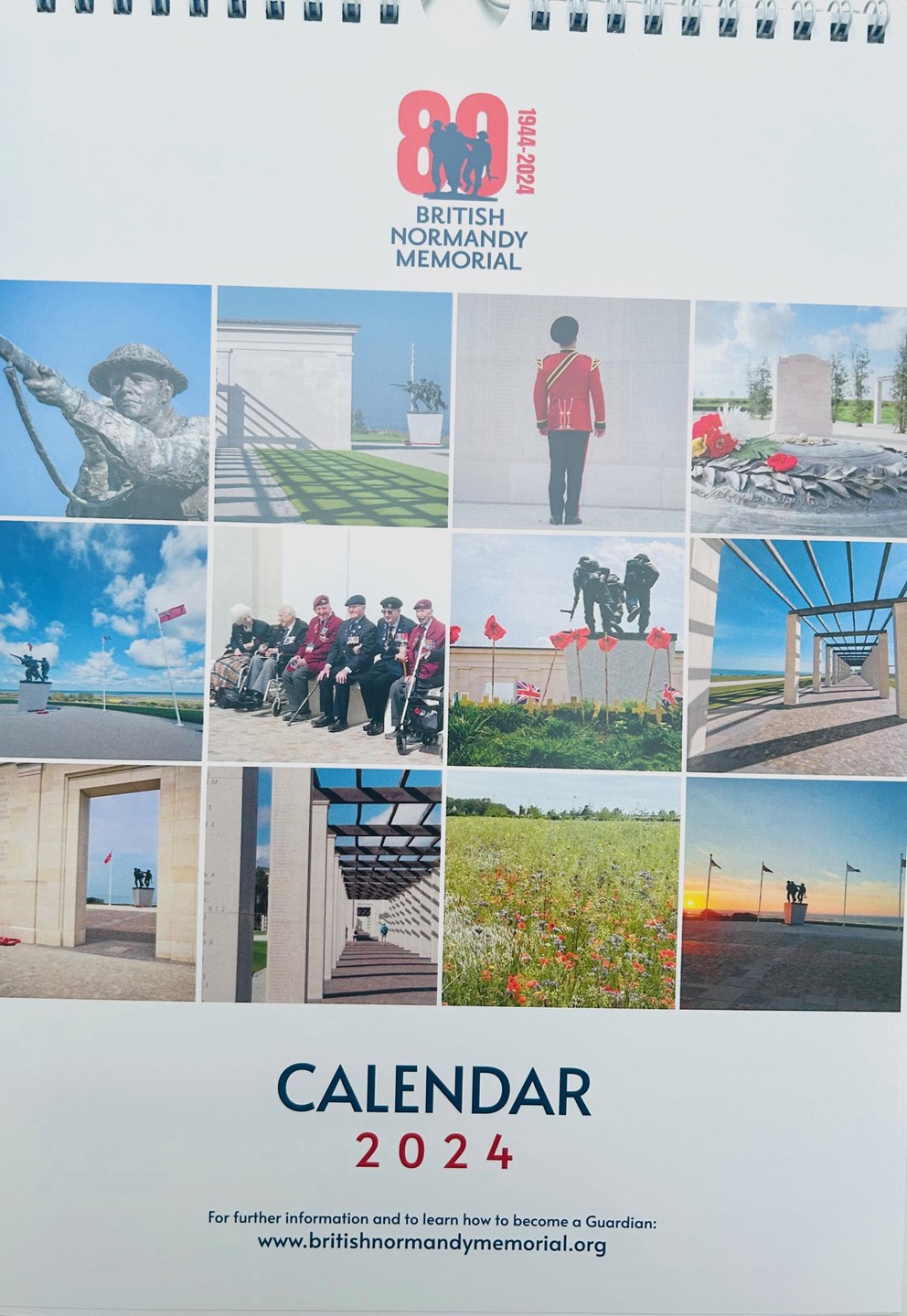 The British Normandy Memorial 2024 Calendar British Normandy Memorial